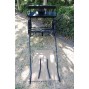 Easy Entry Horse Cart - Pony Size Metal Floor w/Steel "C" Springs w/21" Motorcycle Tires